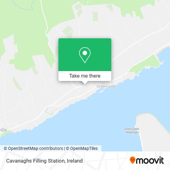 Cavanaghs Filling Station plan