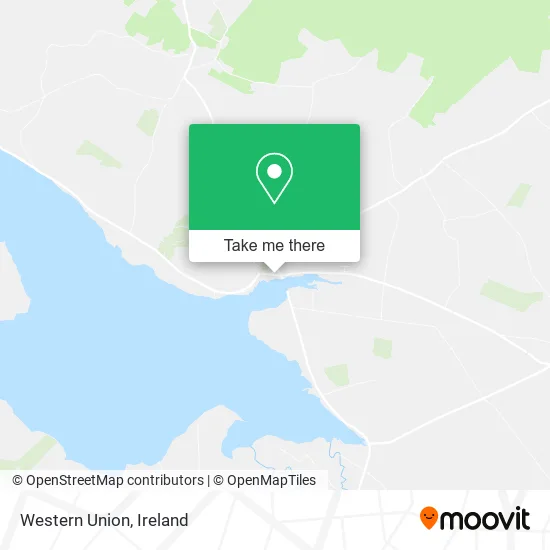 Western Union map