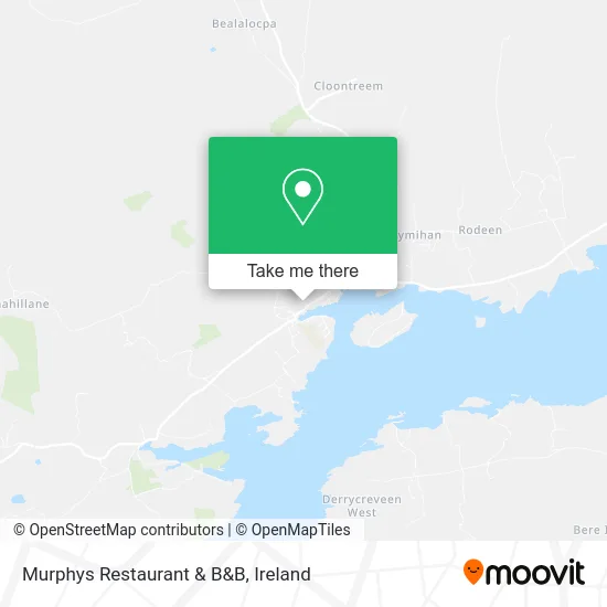 Murphys Restaurant & B&B map