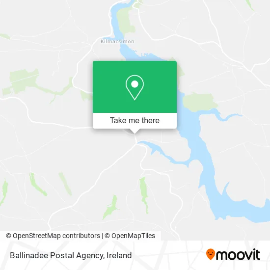 Ballinadee Postal Agency map