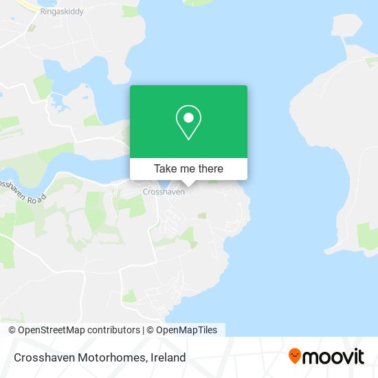 Crosshaven Motorhomes map