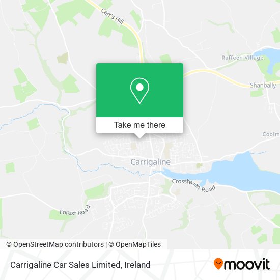 Carrigaline Car Sales Limited map