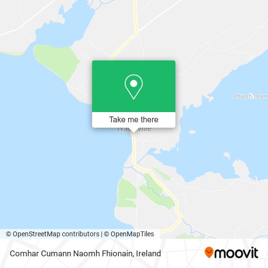 Comhar Cumann Naomh Fhionain map