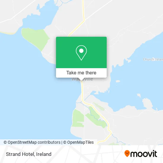 Strand Hotel map