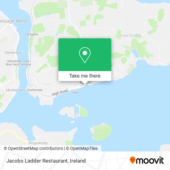 Jacobs Ladder Restaurant map
