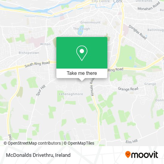 McDonalds Drivethru map