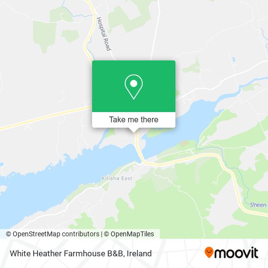 White Heather Farmhouse B&B map