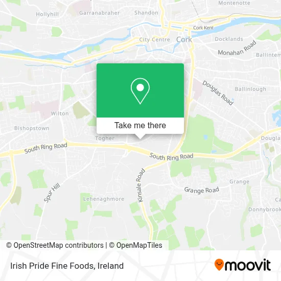Irish Pride Fine Foods map