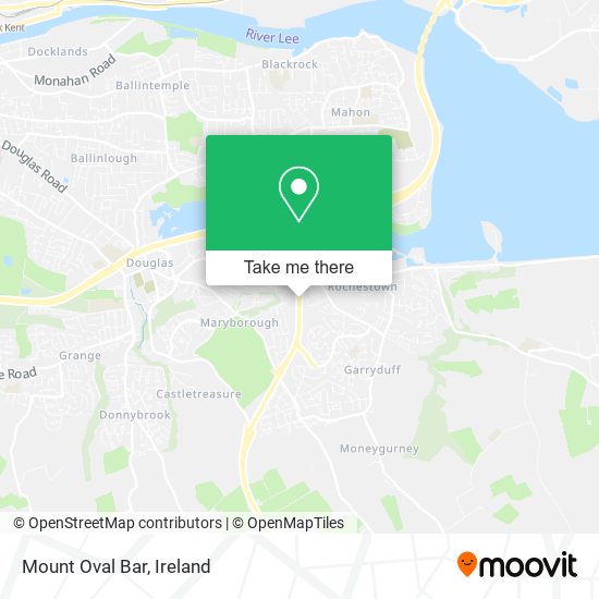 Mount Oval Bar map