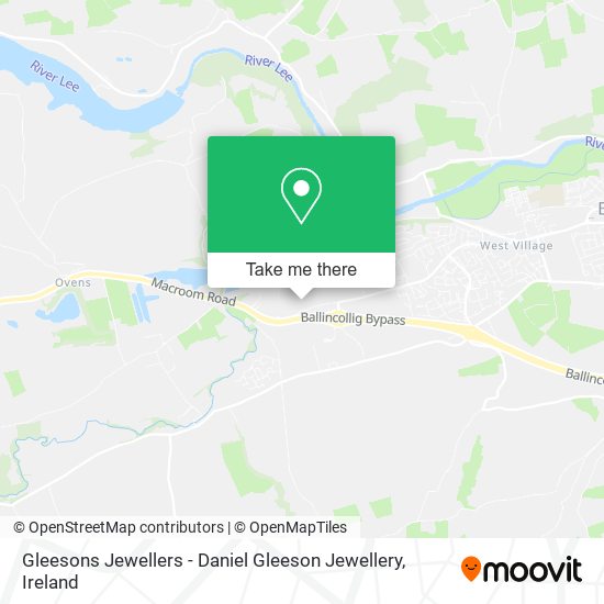 Gleesons Jewellers - Daniel Gleeson Jewellery map