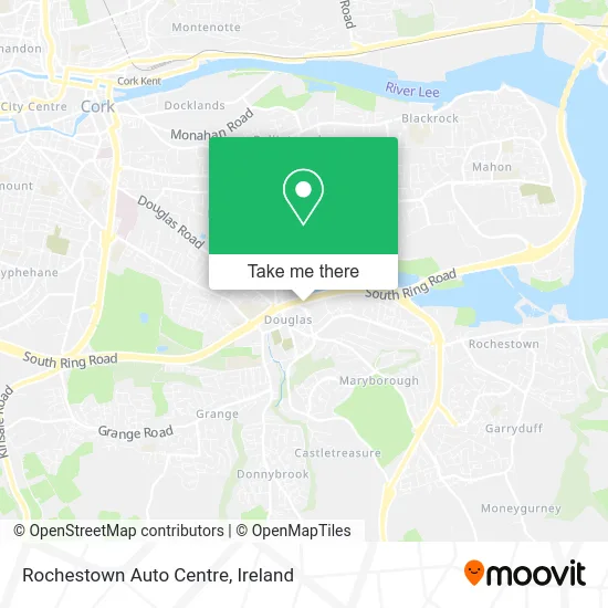 Rochestown Auto Centre map