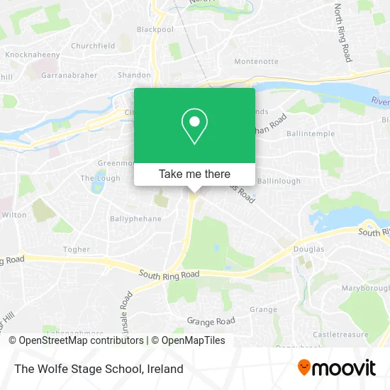 The Wolfe Stage School map