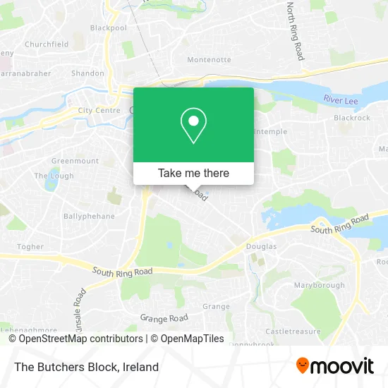 The Butchers Block map