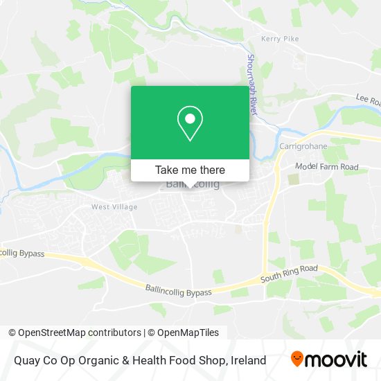 Quay Co Op Organic & Health Food Shop plan