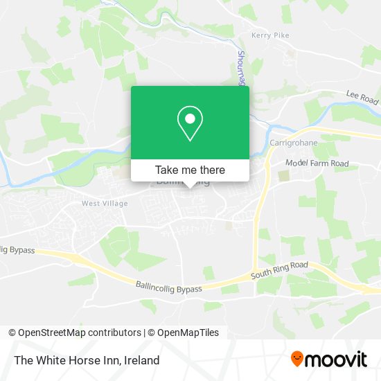 The White Horse Inn map