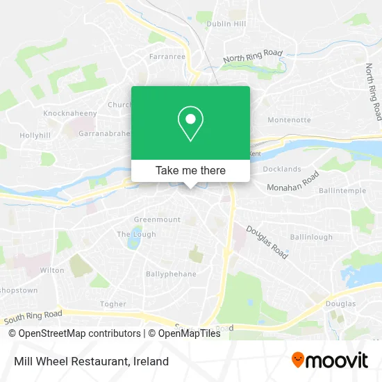 Mill Wheel Restaurant map