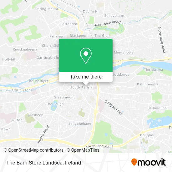 The Barn Store Landsca map