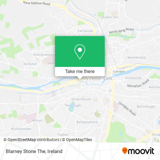 Blarney Stone The map