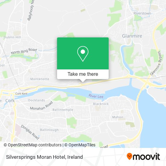 Silversprings Moran Hotel map