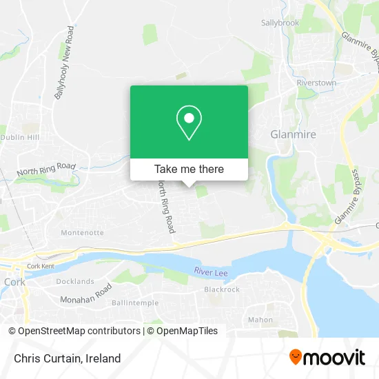Chris Curtain map