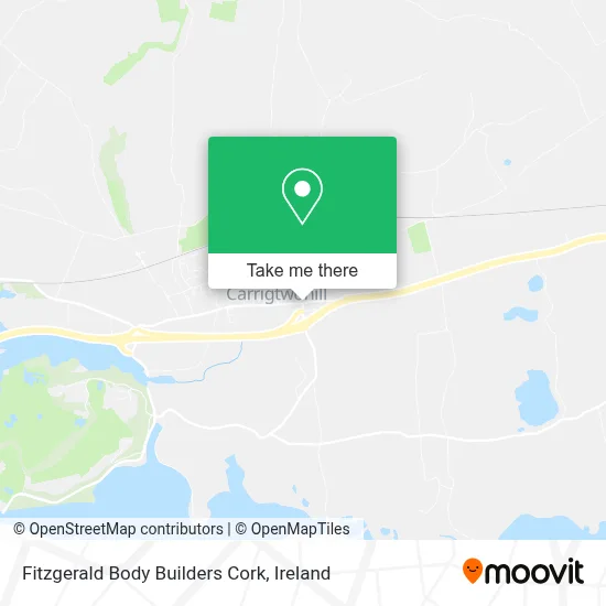 Fitzgerald Body Builders Cork map
