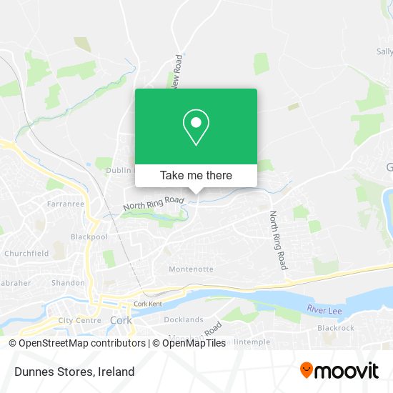 Dunnes Stores map