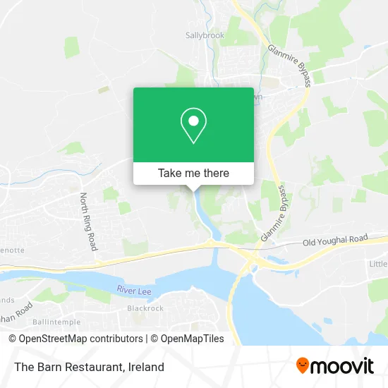 The Barn Restaurant map