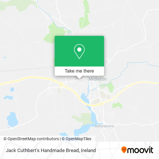 Jack Cuthbert's Handmade Bread map