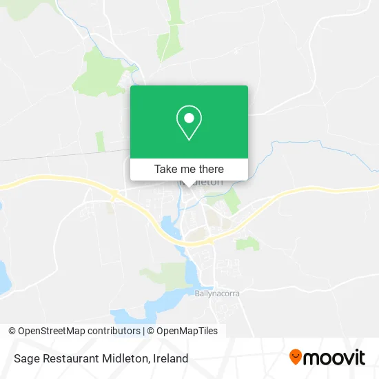 Sage Restaurant Midleton map