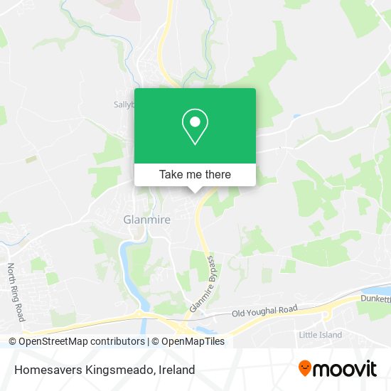 Homesavers Kingsmeado map