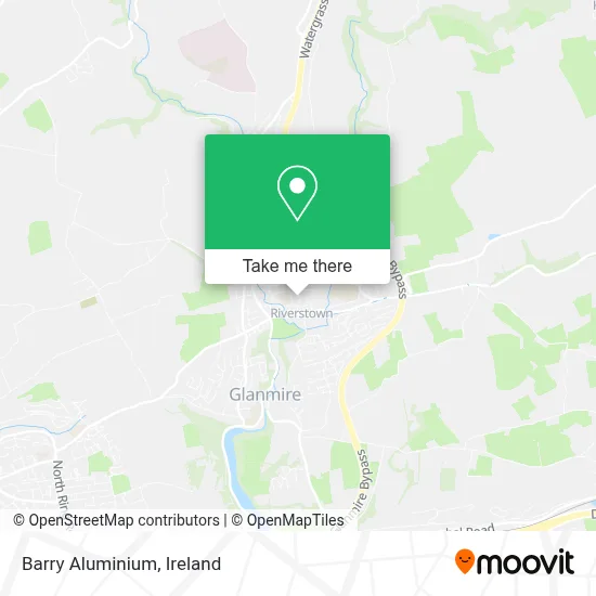 Barry Aluminium map