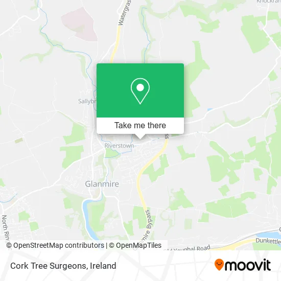 Cork Tree Surgeons map