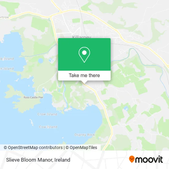 Slieve Bloom Manor map