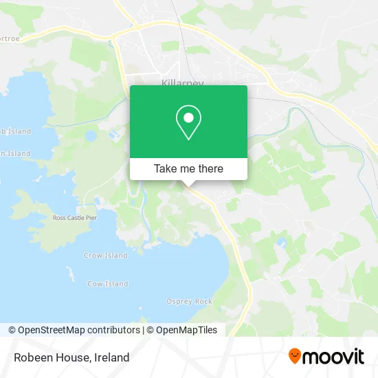 Robeen House map