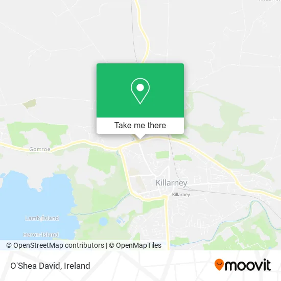 O'Shea David map