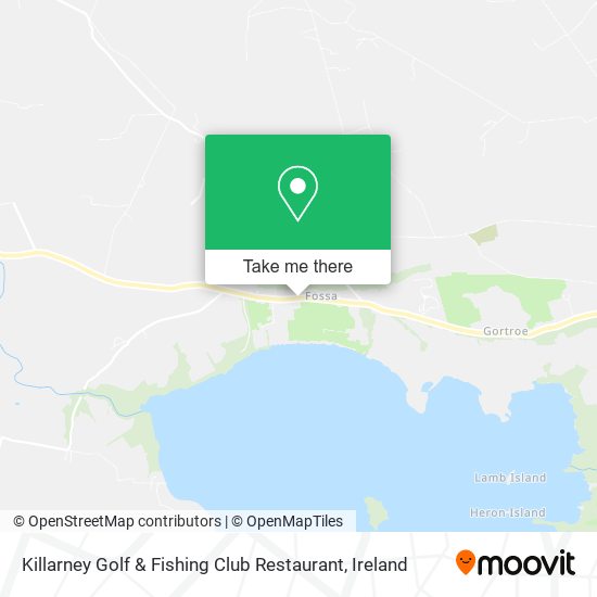 Killarney Golf & Fishing Club Restaurant map
