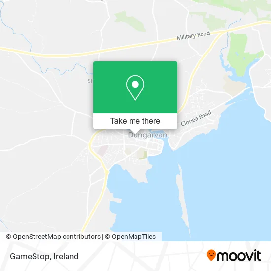 GameStop map