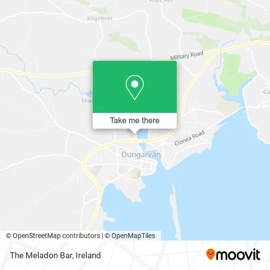 The Meladon Bar map