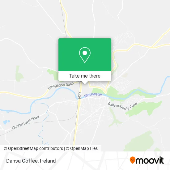 Dansa Coffee map