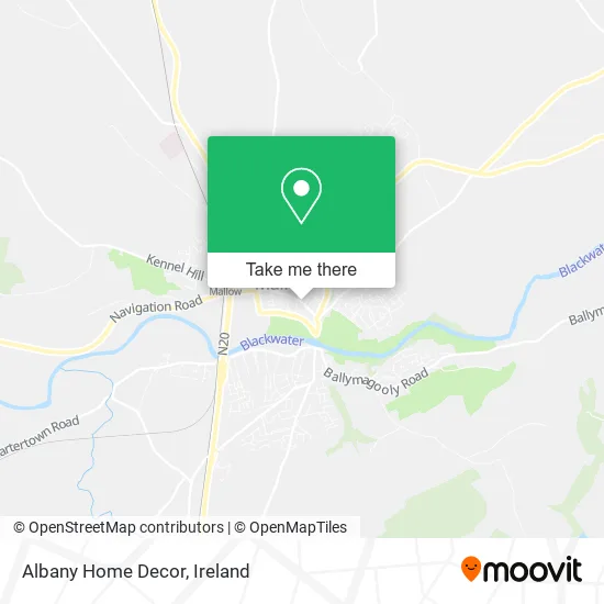 Albany Home Decor map