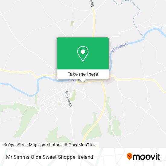 Mr Simms Olde Sweet Shoppe map