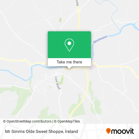 Mr Simms Olde Sweet Shoppe map