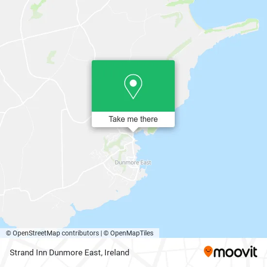 Strand Inn Dunmore East map