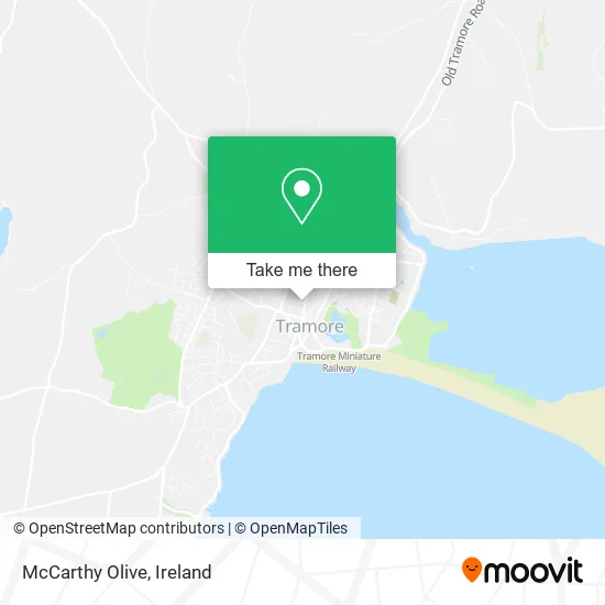 McCarthy Olive map