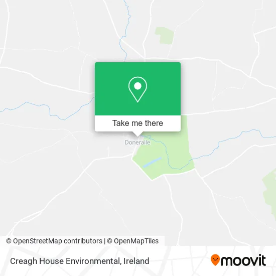 Creagh House Environmental map