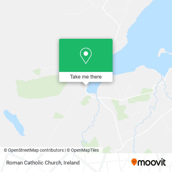 Roman Catholic Church map