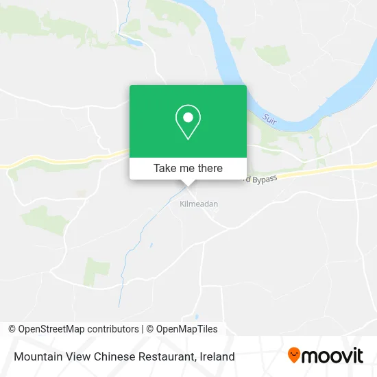 Mountain View Chinese Restaurant map