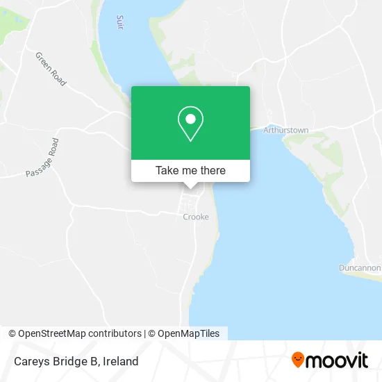 Careys Bridge B map