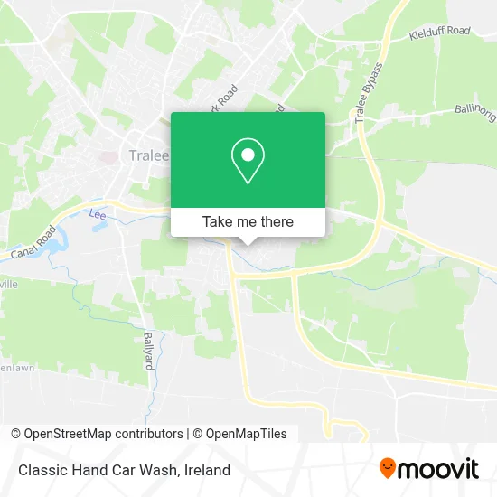 Classic Hand Car Wash map