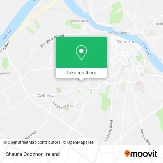 Shauna Oconnor map